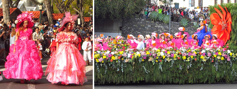Blomsterfestival Madeira Kulturrejser Europa